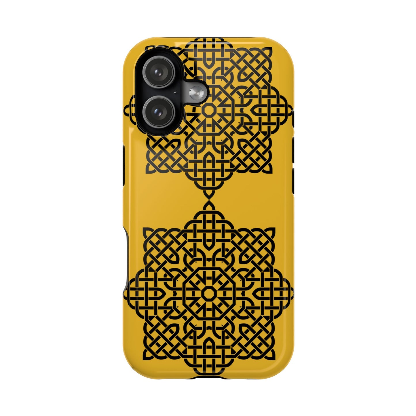 Celtic Knot Magnetic Phone Case, St. Patrick Design Phone Cover, Irish Heritage Design Compatible with iPhone 17, 16, 15, 14, 13, 12, 11