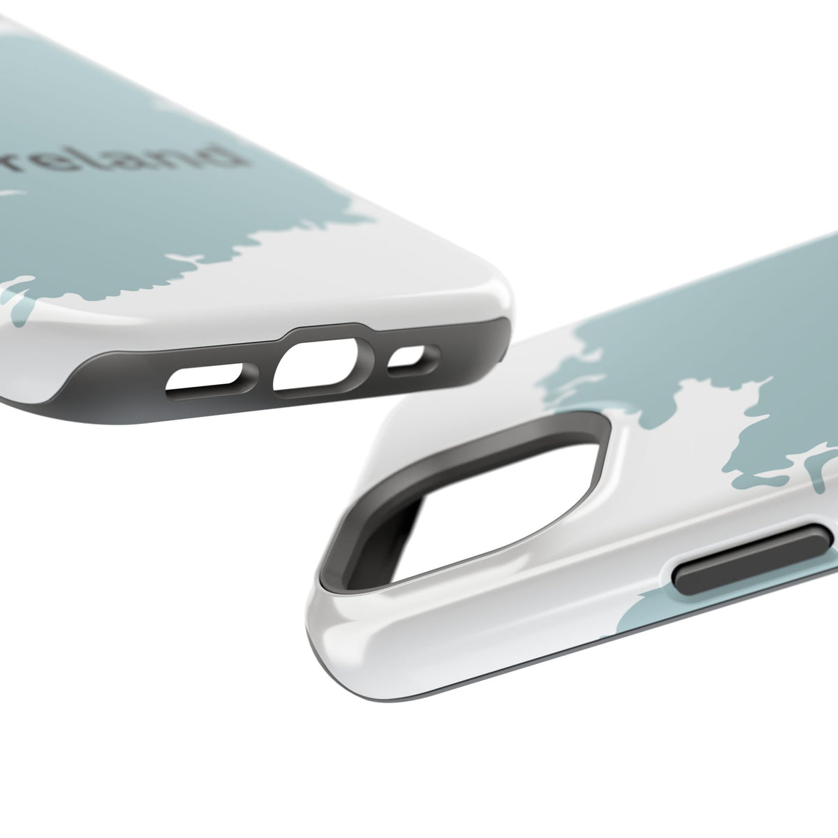 Ireland Map Magnetic Phone Case, Country Map Phone Cover Compatible with iPhone 17, 16, 15, 14, 13