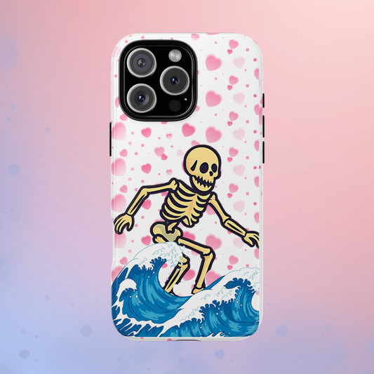 Summerween Phone Case, Coquette Ghost Phone Case, Funny Spooky Cute Case, Pink Halloween Aesthetic, Beachy Spooky Vibe Gift