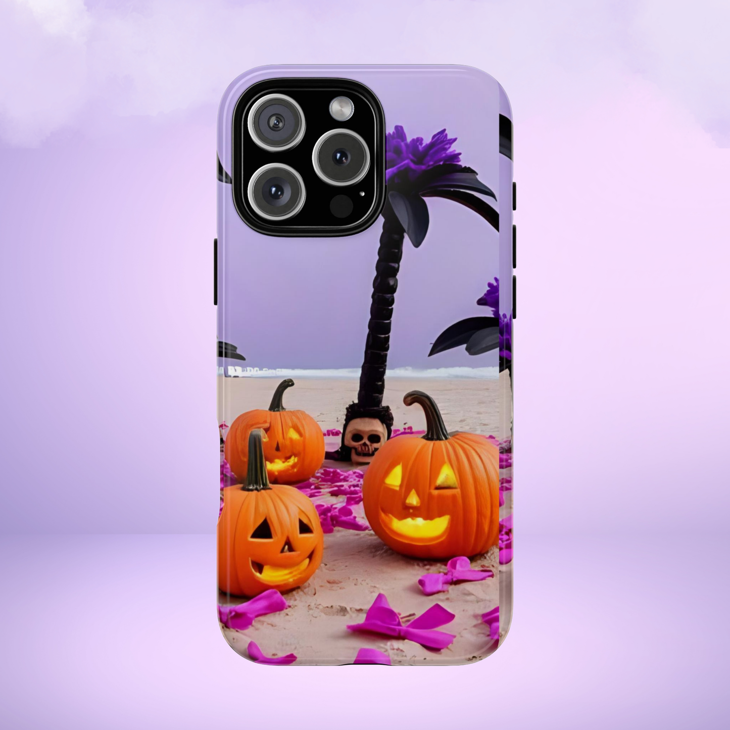 Summerween Phone Case, Coquette Ghost Phone Case, Funny Spooky Cute Case, Pink Halloween Aesthetic, Beachy Spooky Vibe Gift