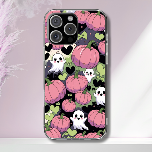 Summerween Phone Case, Coquette Ghost Phone Case, Funny Spooky Cute Summerween Case, Pastel Halloween Aesthetic, Beachy Spooky Vibe Gift