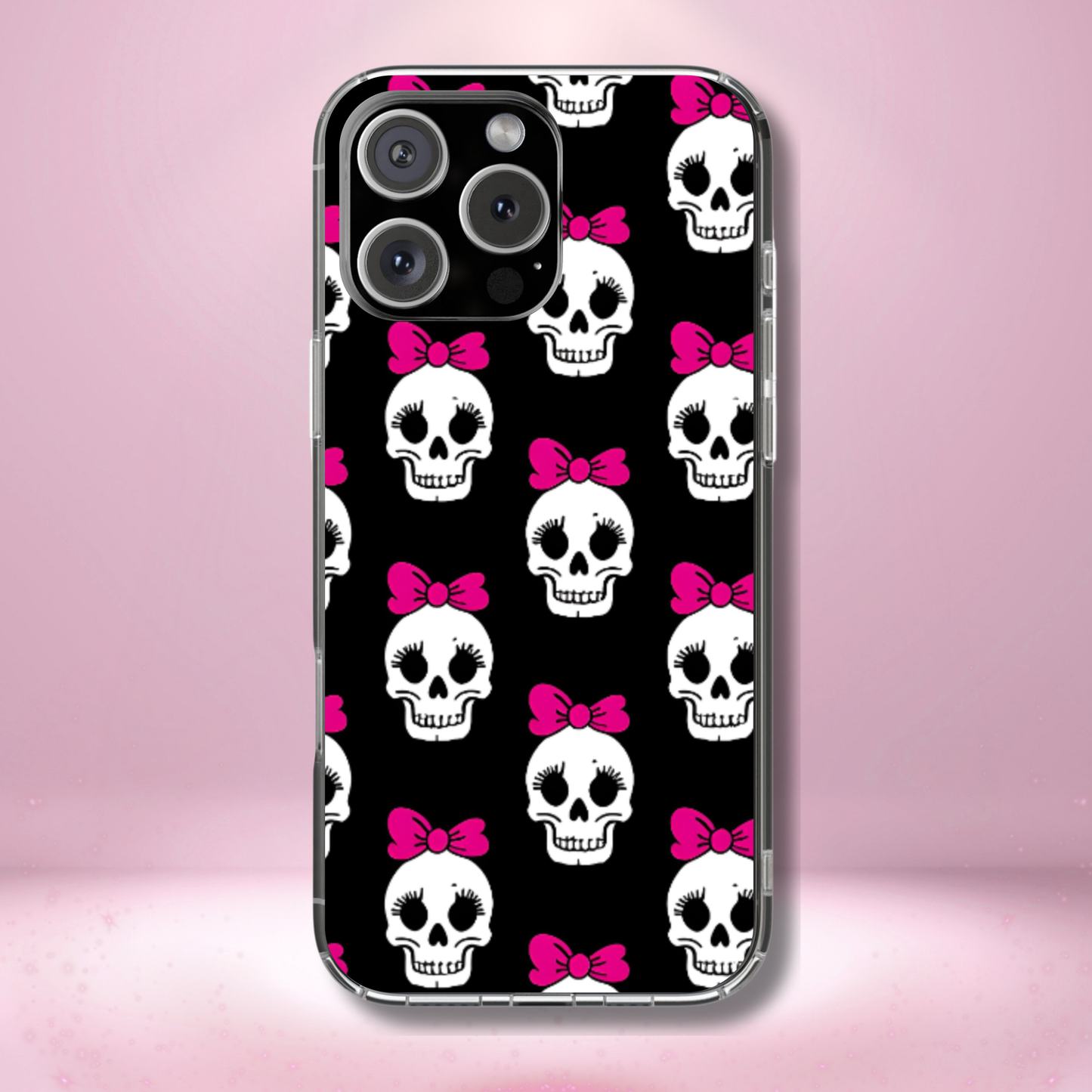Halloween Tough Phone Case - Creepy Cute Style, Goth Coquette Aesthetic, Compatible with iPhone, Galaxy, and Google Phones