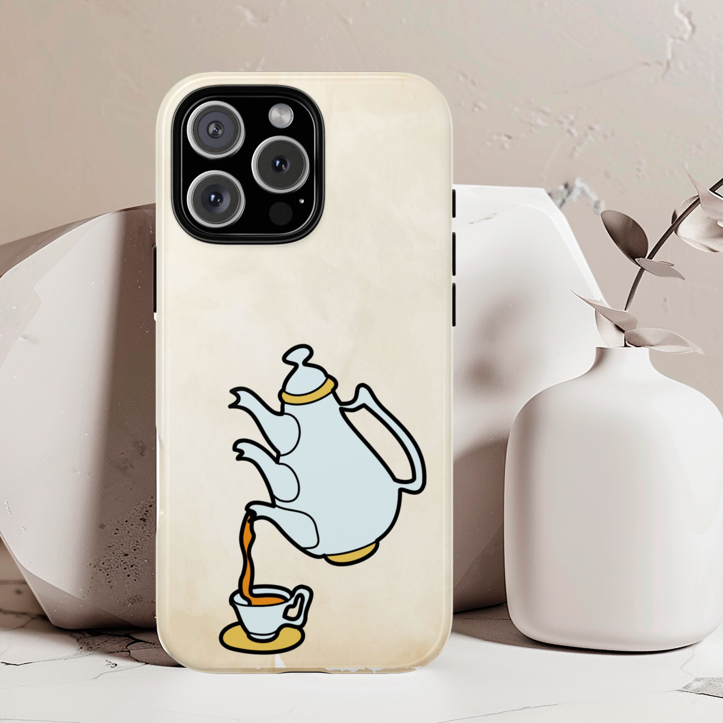 Wonderland tough phone cover with the iconic signpost pointing “This Way” and “That Way,” inspired by Lewis Carroll’s original tale. The parchment background gives an aged, storybook texture ideal for fantasy and literature lovers.
