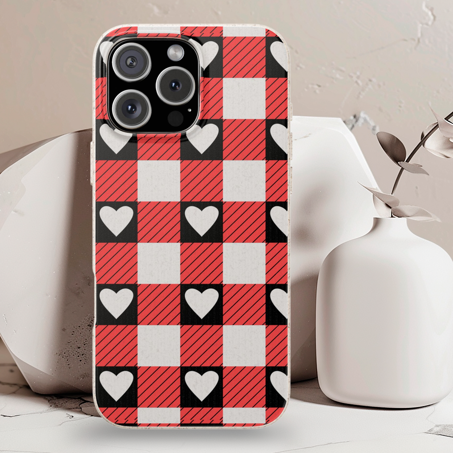Alice in Wonderland Biodegradable Phone Case, Queen of Hearts Phone Cover, Compatible with Galaxy, iPhone 17, 16, 15, 14, 13