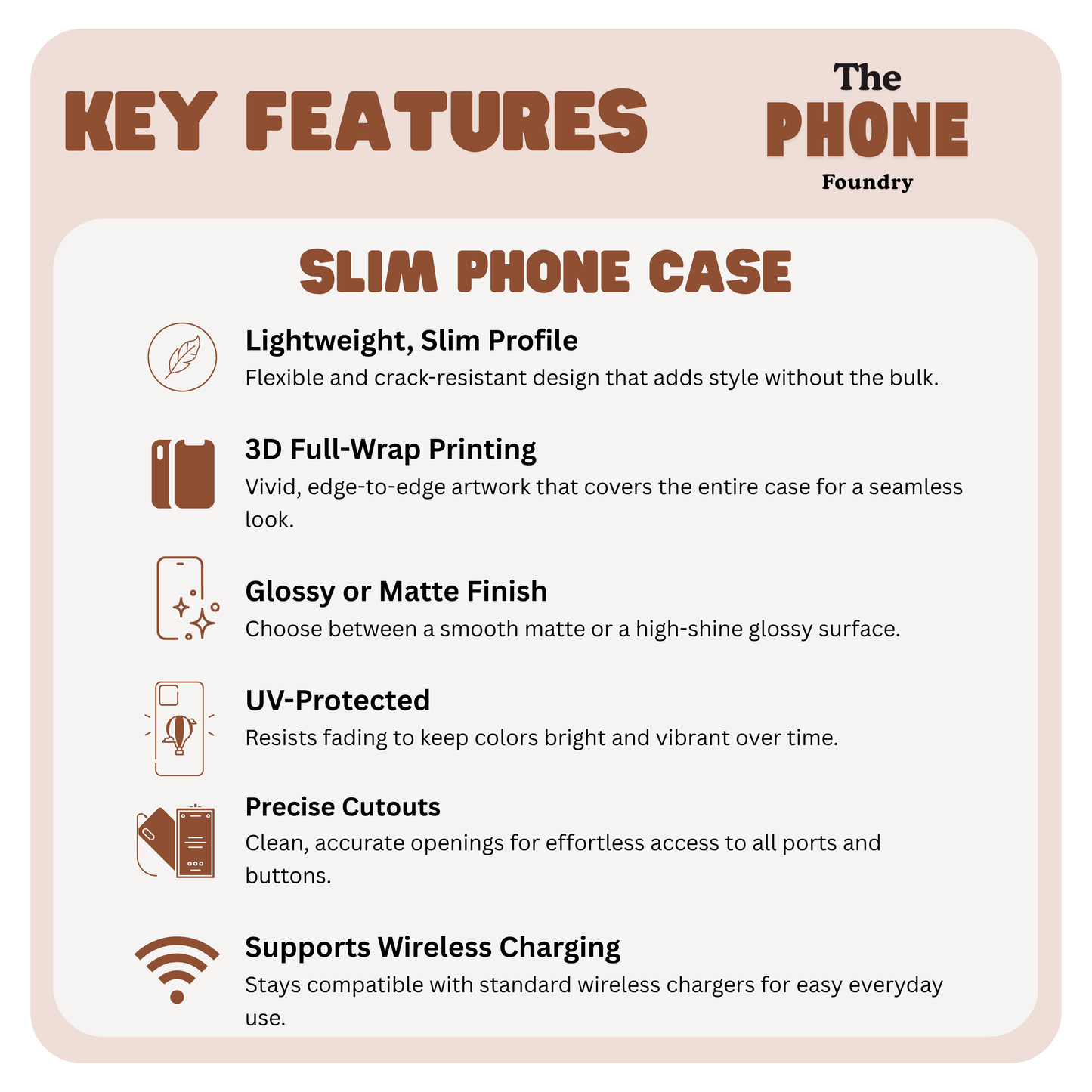 Shamrock Slim Phone Case, Minimal St Patricks Day Clover Pattern, Irish Green Cover Compatible with iPhone 17, 16, 15, 14, 13, 12, 11