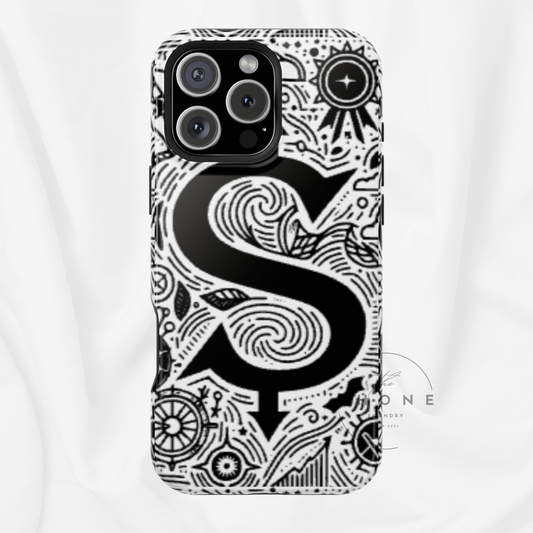 Sagittarius Zodiac Magnetic Phone Case, Astrology Gift for Her, Celestial Star Sign Cover, Compatible with iPhone 17, 16, 15, 14, 13