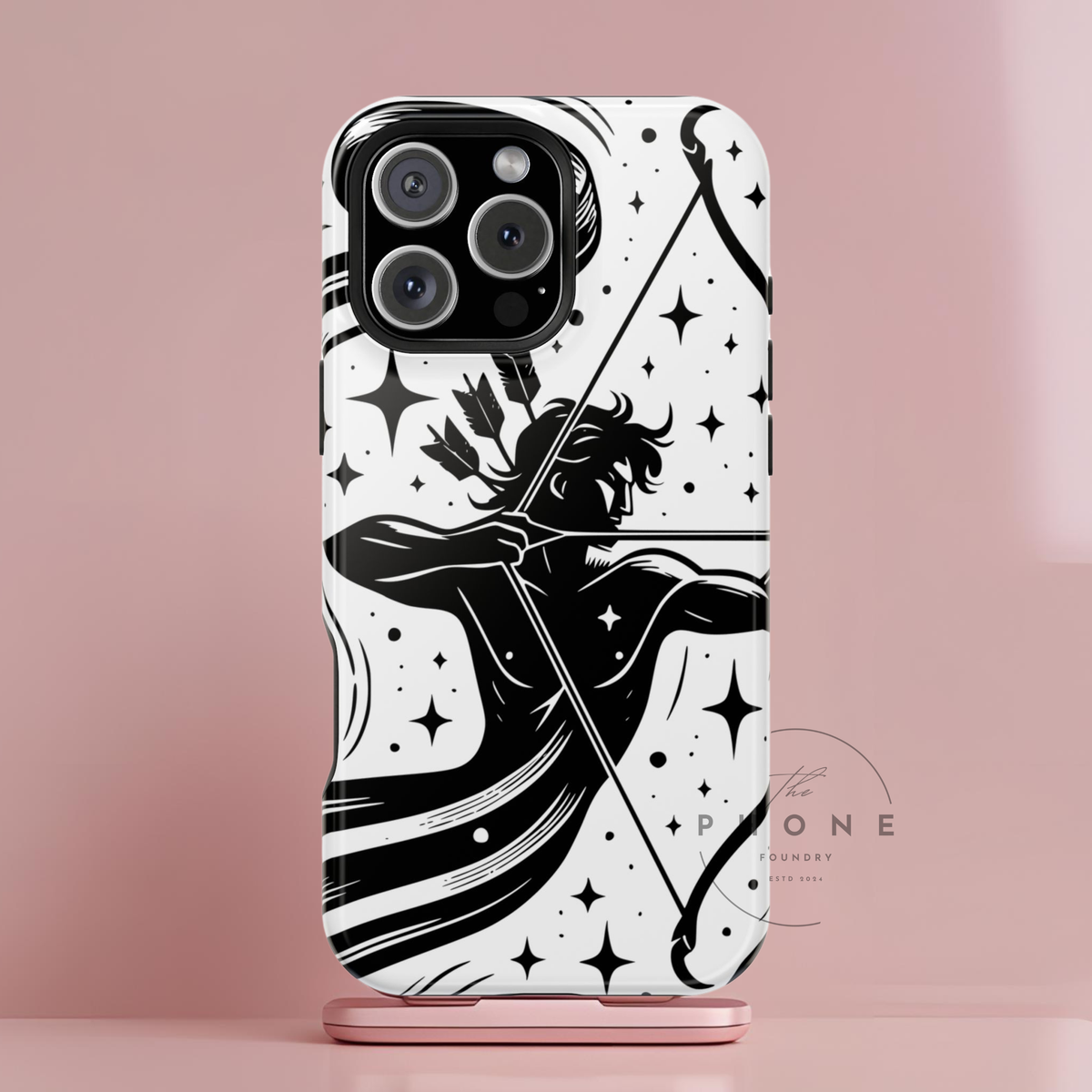 Sagittarius Zodiac Magnetic Phone Case, Astrology Gift for Her, Celestial Star Sign Cover, Compatible with iPhone 17, 16, 15, 14, 13