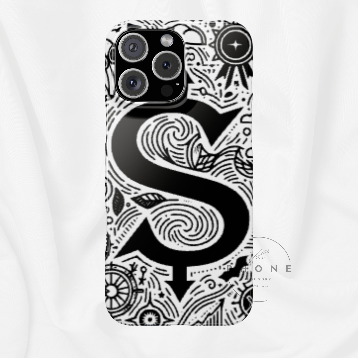 Sagittarius Zodiac Slim Phone Case, Astrology Gift for Her, Celestial Star Sign Cover, Compatible with iPhone 17, 16, 15, 14, 13