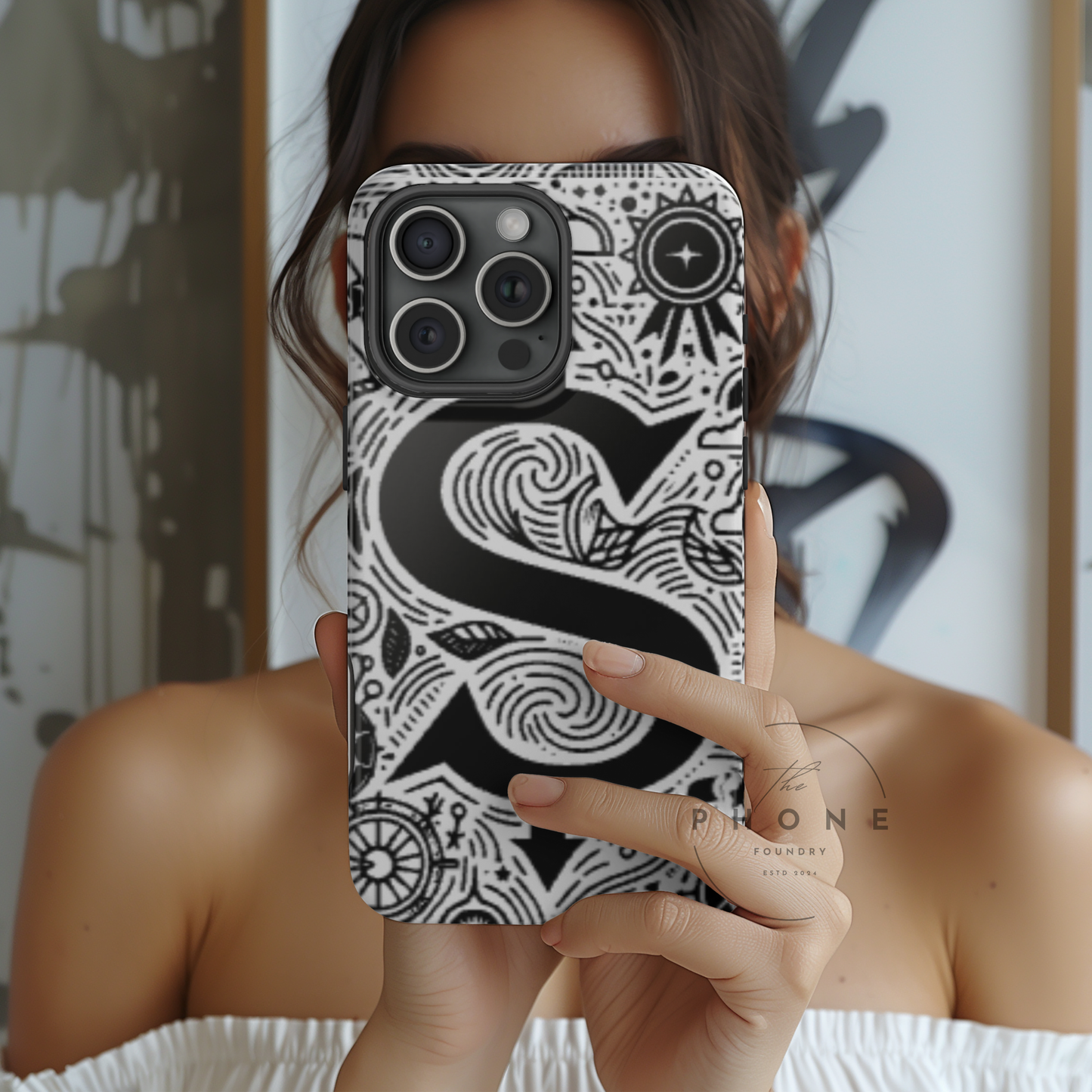 Sagittarius Zodiac Slim Phone Case, Astrology Gift for Her, Celestial Star Sign Cover, Compatible with iPhone 17, 16, 15, 14, 13