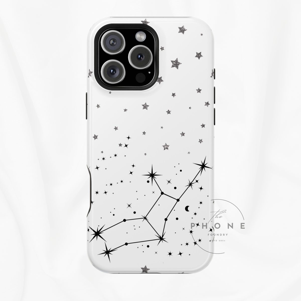 Gemini Zodiac Magnetic Phone Case, Astrology Gift for Her, Celestial Star Sign, Birthday Gift, Compatible with iPhone 17, 16, 15, 14, 13