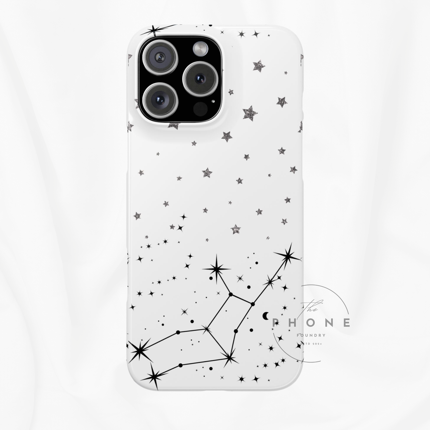 Gemini Zodiac Slim Phone Case, Astrology Gift for Her, Celestial Star Sign, Birthday Gift, Compatible with iPhone 17, 16, 15, 14, 13