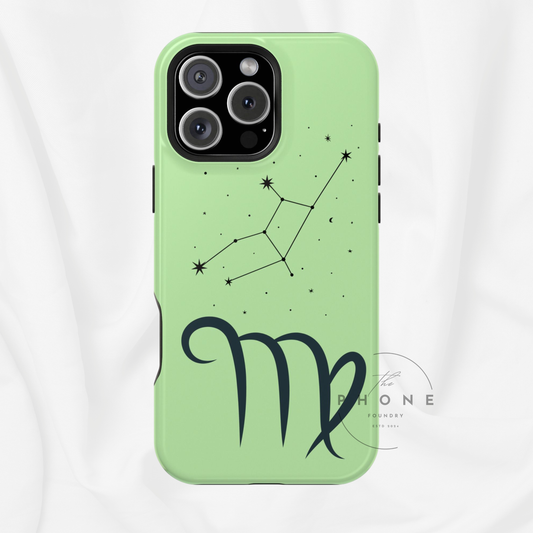 Virgo Zodiac Magnetic Phone Case, Astrology Gift for Her, Celestial Star Sign, Birthday Gift, Compatible with iPhone 17, 16, 15, 14, 13