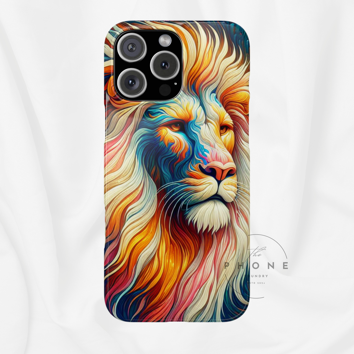 Leo Zodiac Slim Phone Case, Astrology Gift for Her, Celestial Star Sign Cover, Compatible with iPhone 17 16 15 14 13 12 11