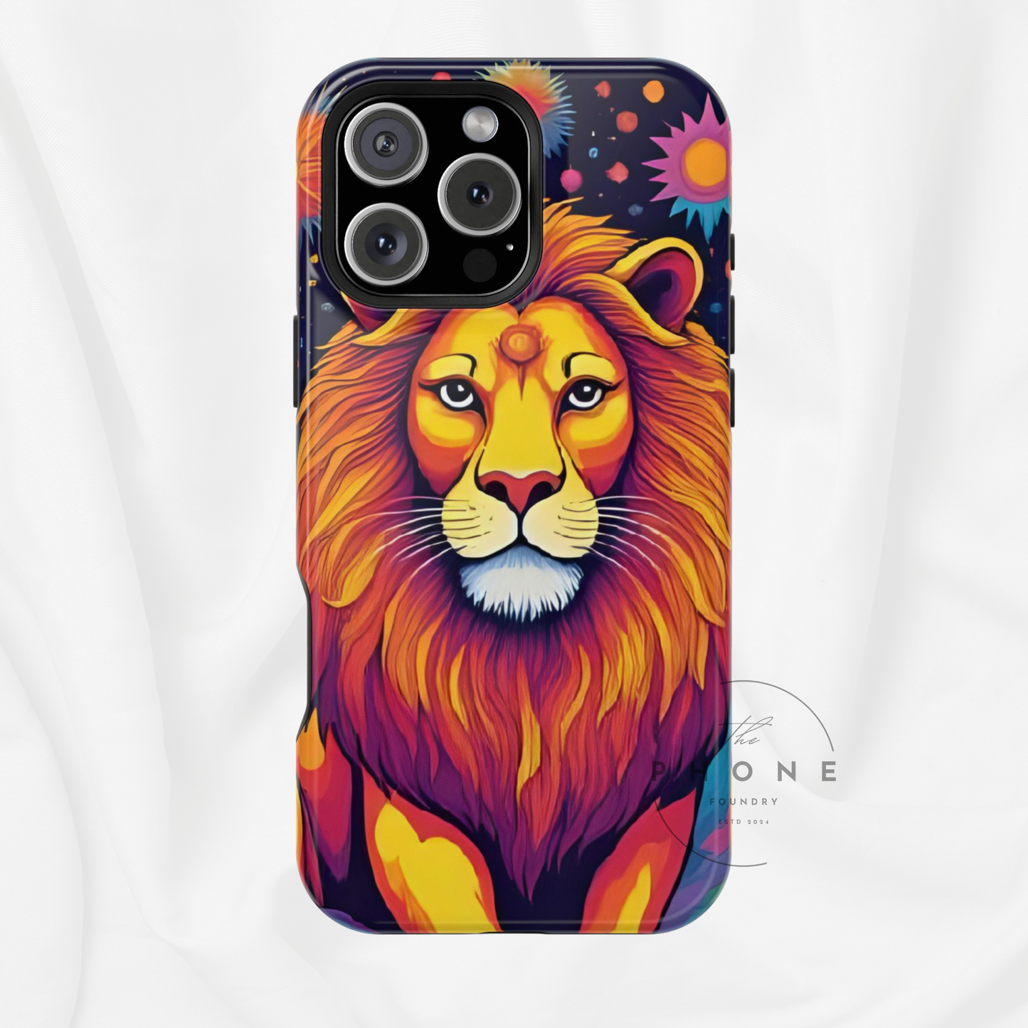 Leo Zodiac Magnetic Phone Case, Astrology Gift for Her, Celestial Star Sign Cover, Compatible with iPhone 17, 16, 15, 14, 13