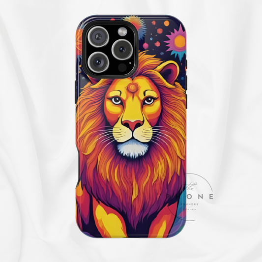 Leo Zodiac Magnetic Phone Case, Astrology Gift for Her, Celestial Star Sign Cover, Compatible with iPhone 17, 16, 15, 14, 13