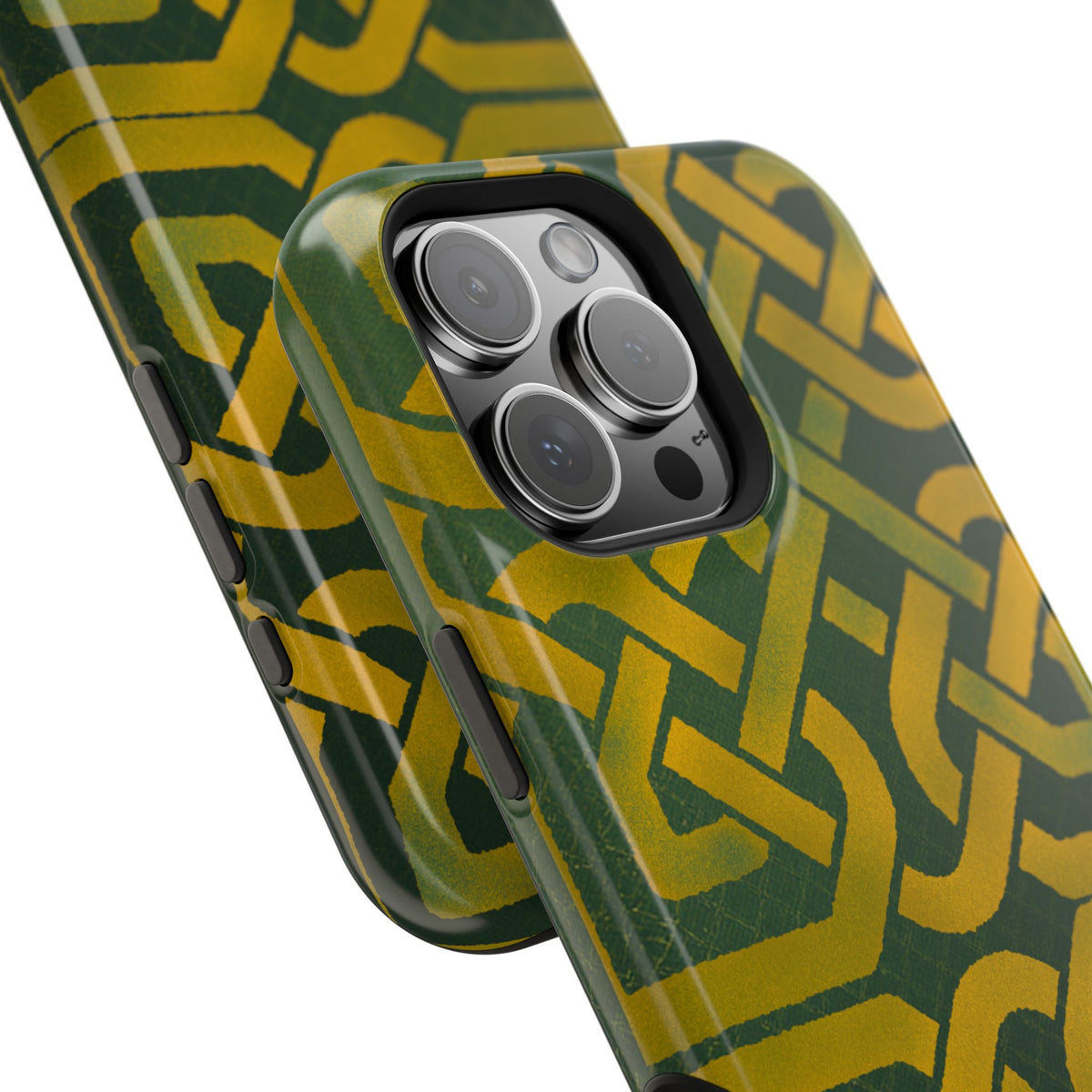 Celtic Knot Magnetic Phone Case, Irish Heritage Pattern Phone Cover, Celtic Art Design, Irish Culture Gift Compatible with iPhone