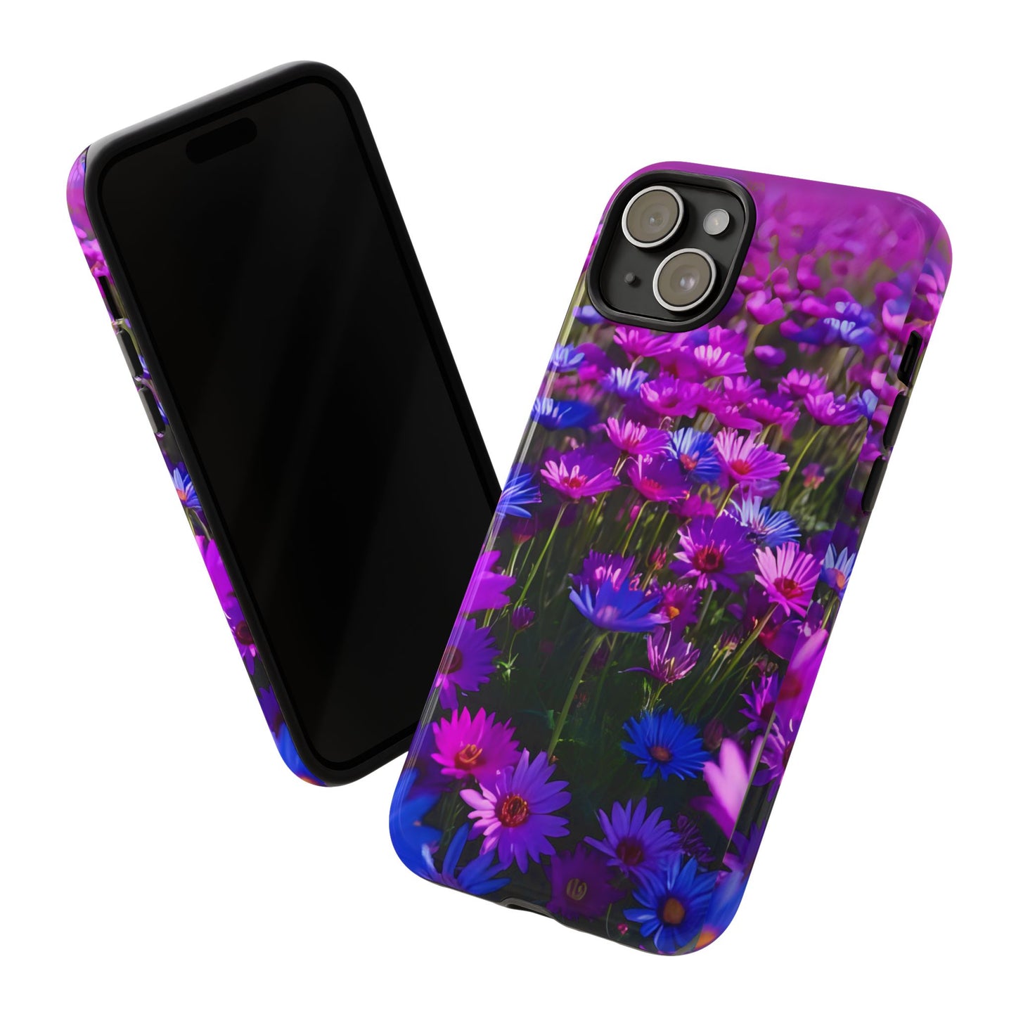 Wildflower Meadow Phone Case, Colorful Floral Garden Aesthetic, Vibrant Tough Phone Case, Compatible with iPhone, Galaxy, Google