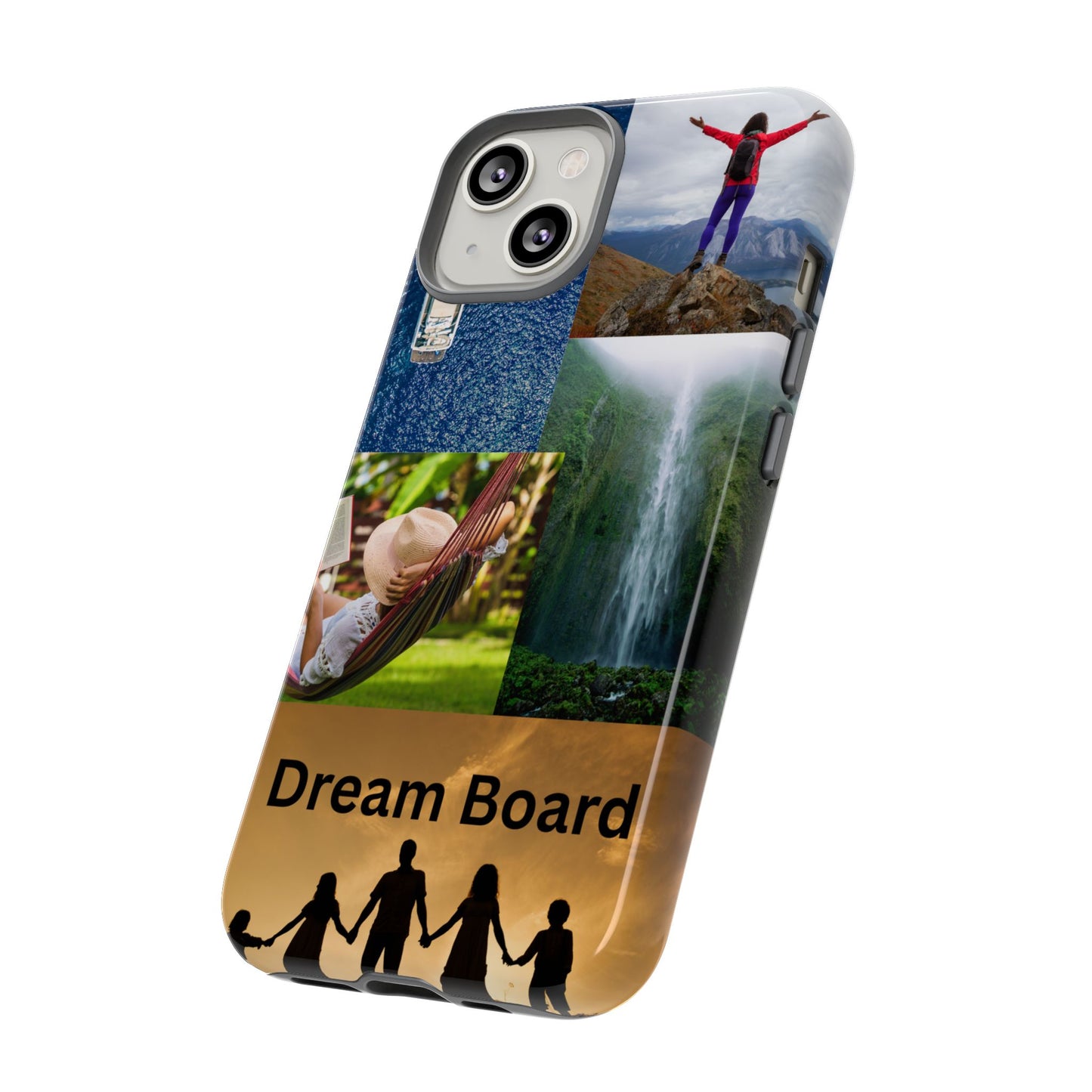 Dream Board Phone Case | Tough Cases for Adventure Seekers, Inspirational Phone Accessories, Custom Phone Covers, Unique Gift Ideas, [...]