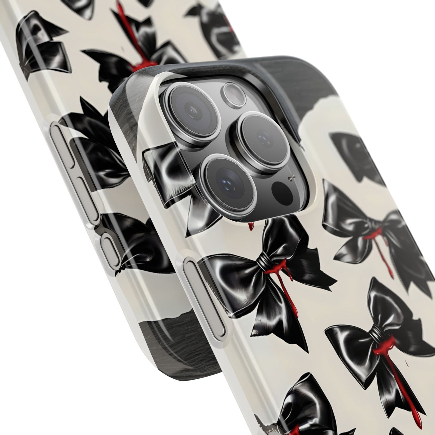 Spooky Halloween Slim Phone Case, Goth Coquette Aesthetic, Cute Horror Style, Perfect for Birthdays and Special Occasions