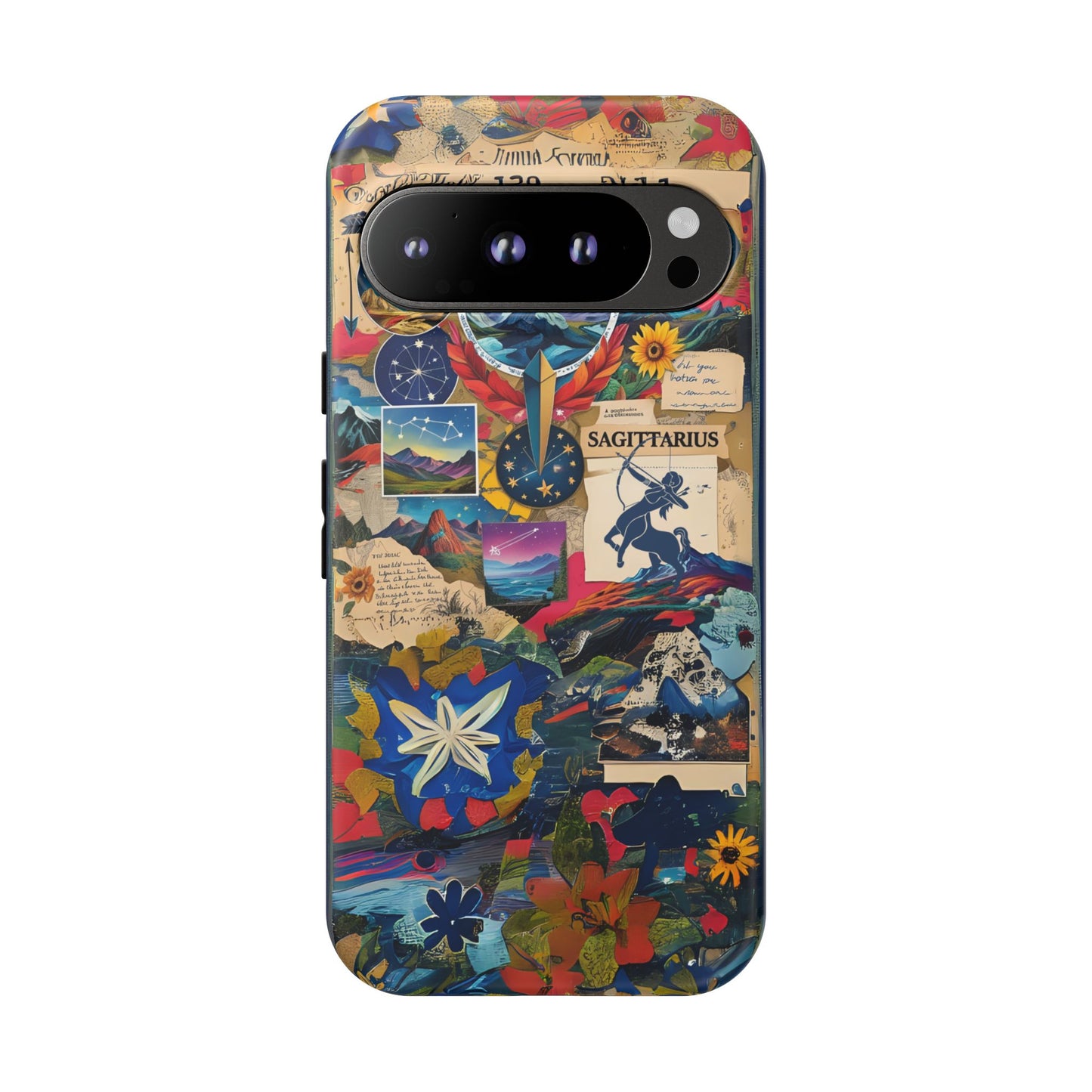 Sagittarius Zodiac Phone Case, Astrology Gift for Her, Celestial Star Sign Cover, Birthday Gift, Compatible with iPhone, Galaxy, Pixel