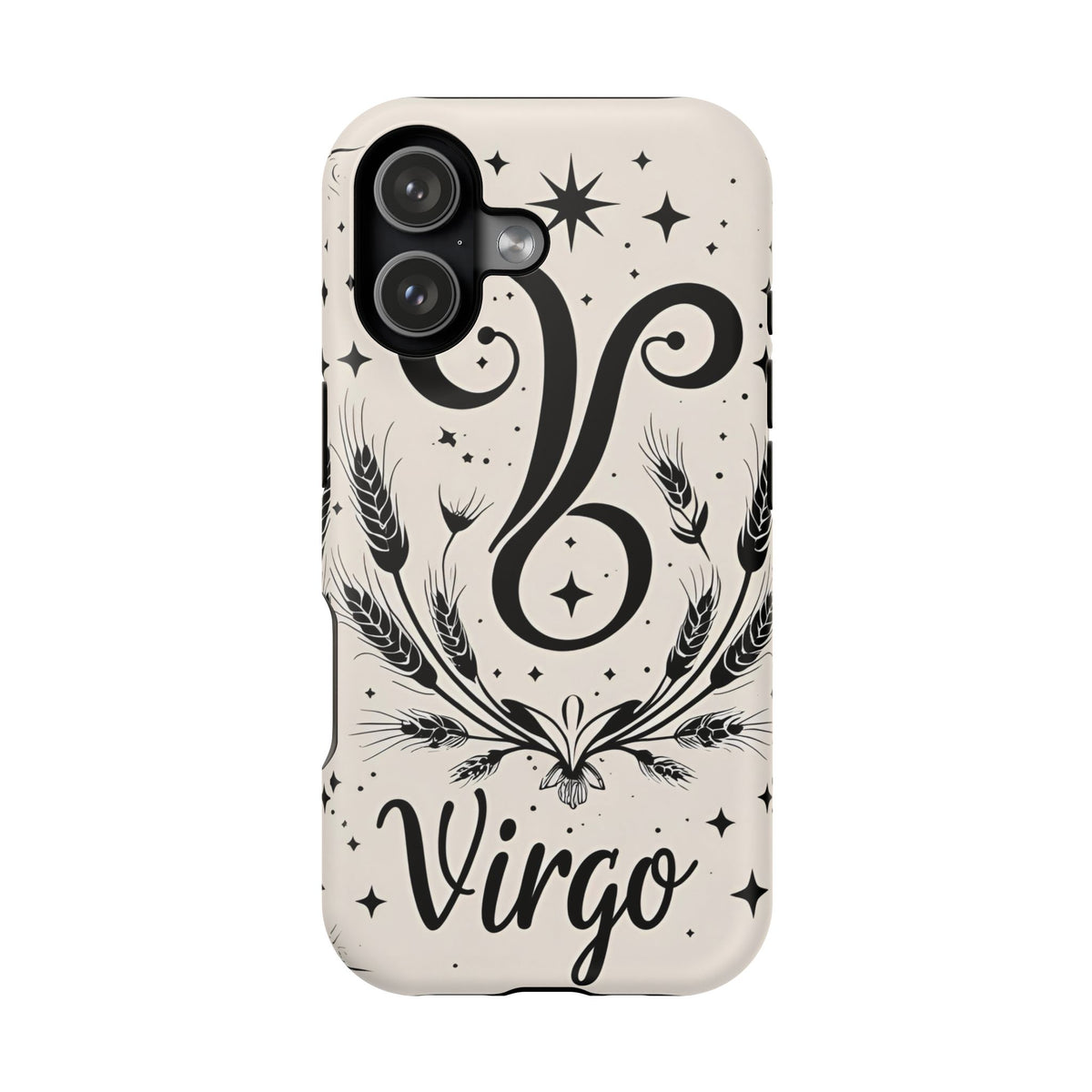 Virgo Zodiac Magnetic Phone Case, Astrology, Celestial Star Sign Cover, Compatible with iPhone 17, 16, 15, 14, 13