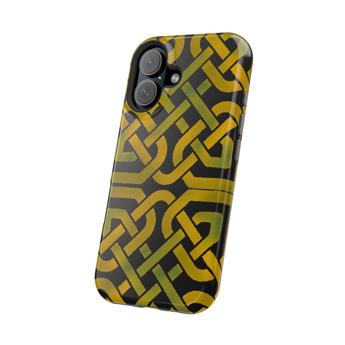 Celtic Knot Magnetic Phone Case, Irish Heritage Pattern Phone Cover, Celtic Art Design, Irish Culture Gift Compatible with iPhone