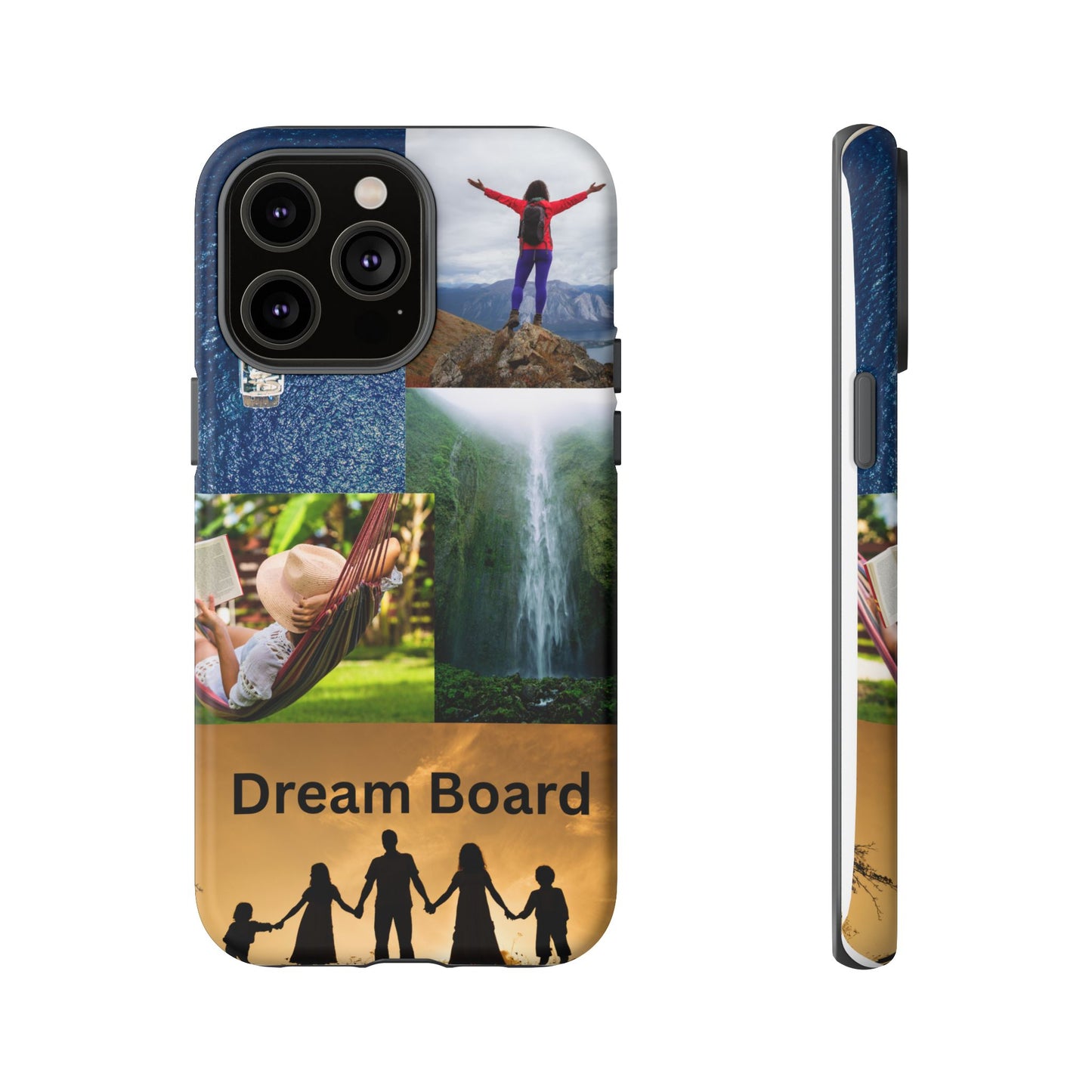 Dream Board Phone Case | Tough Cases for Adventure Seekers, Inspirational Phone Accessories, Custom Phone Covers, Unique Gift Ideas, [...]