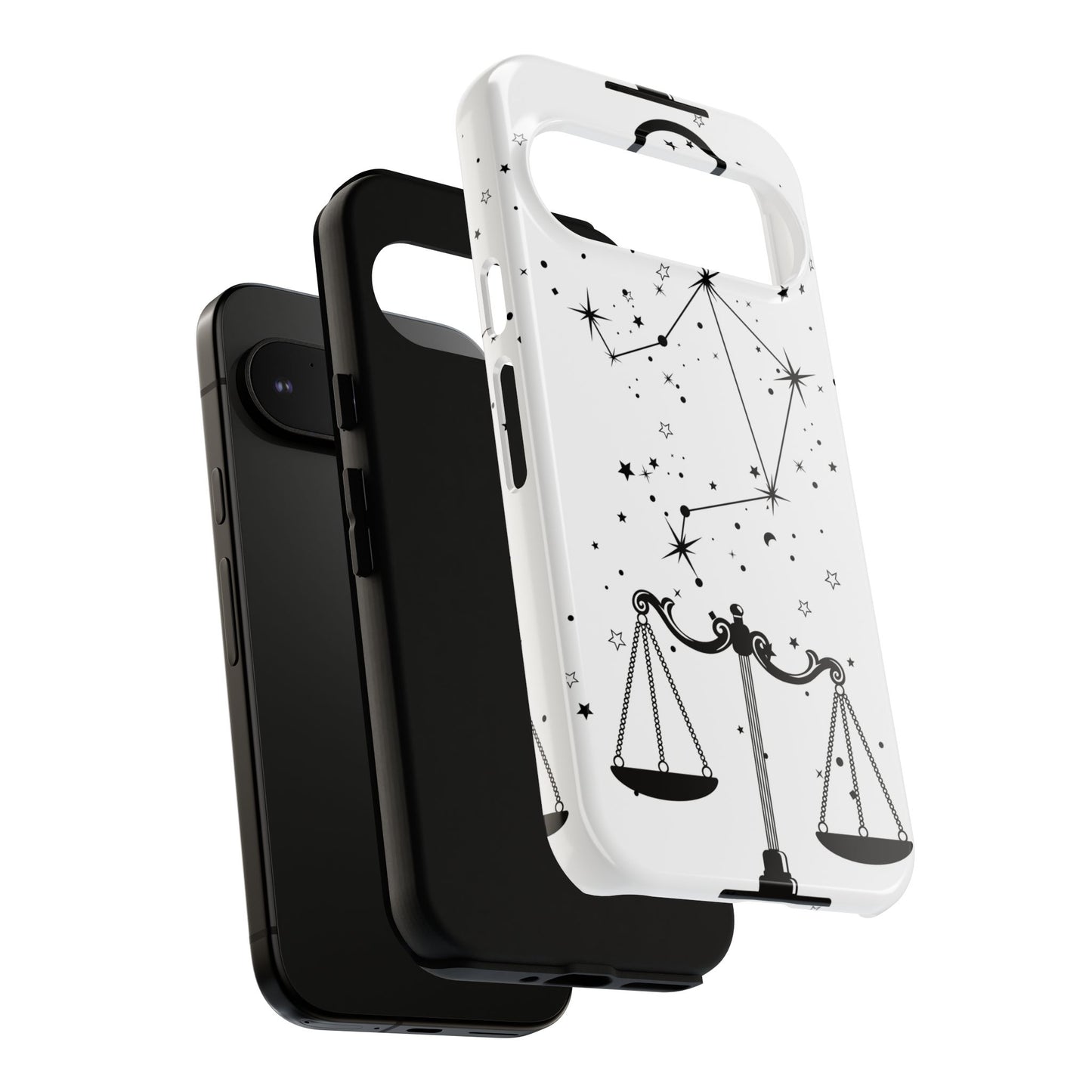 Libra Zodiac Phone Case - Astrology Gift for Her, Celestial Star Sign Cover, Birthday Gift, Compatible with iPhone, Galaxy, Google Phones