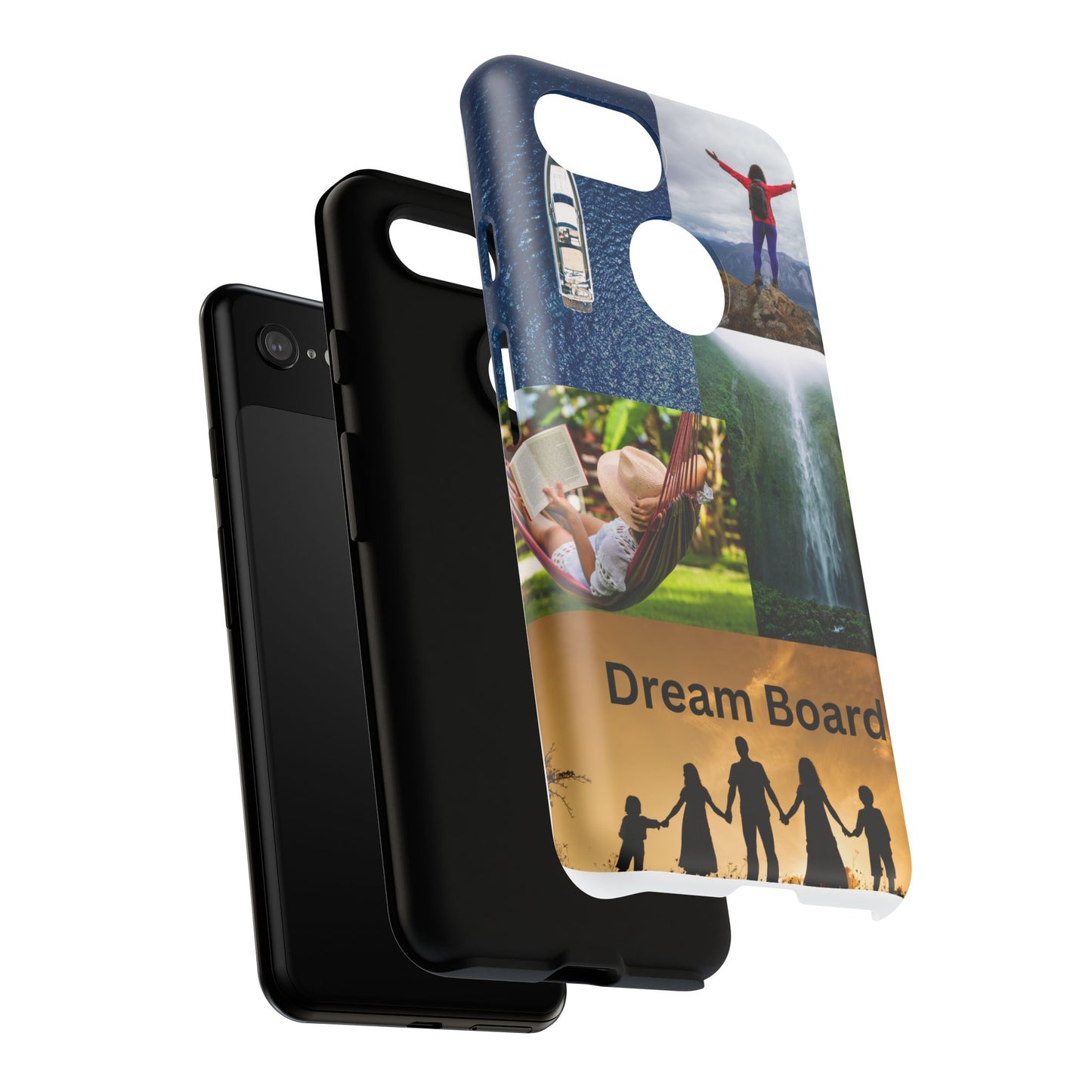 Dream Board Phone Case | Tough Cases for Adventure Seekers, Inspirational Phone Accessories, Custom Phone Covers, Unique Gift Ideas, [...]