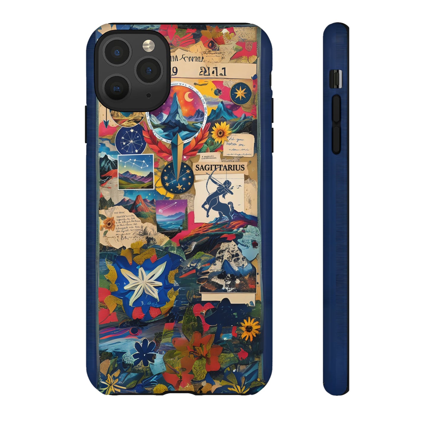 Sagittarius Zodiac Phone Case, Astrology Gift for Her, Celestial Star Sign Cover, Birthday Gift, Compatible with iPhone, Galaxy, Pixel