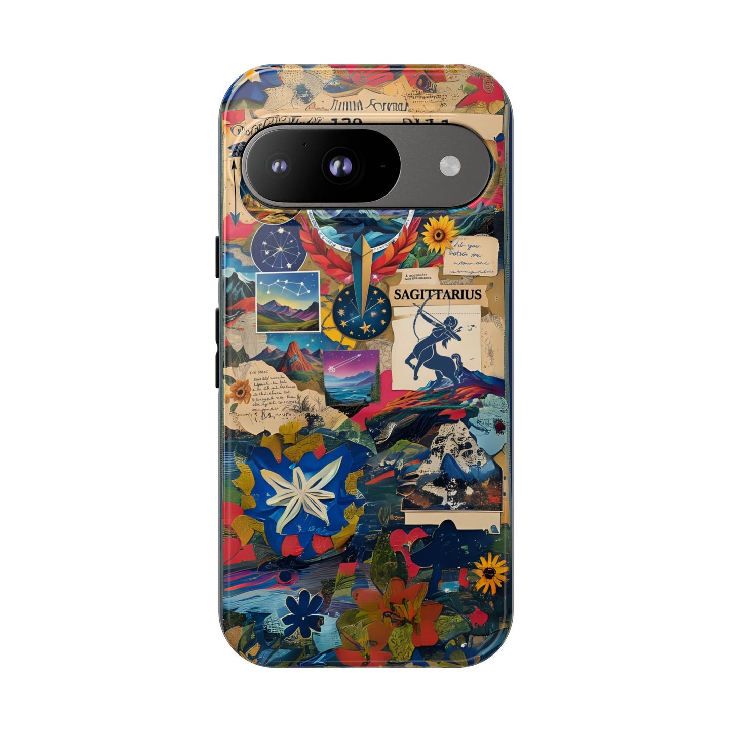 Sagittarius Zodiac Phone Case, Astrology Gift for Her, Celestial Star Sign Cover, Birthday Gift, Compatible with iPhone, Galaxy, Pixel