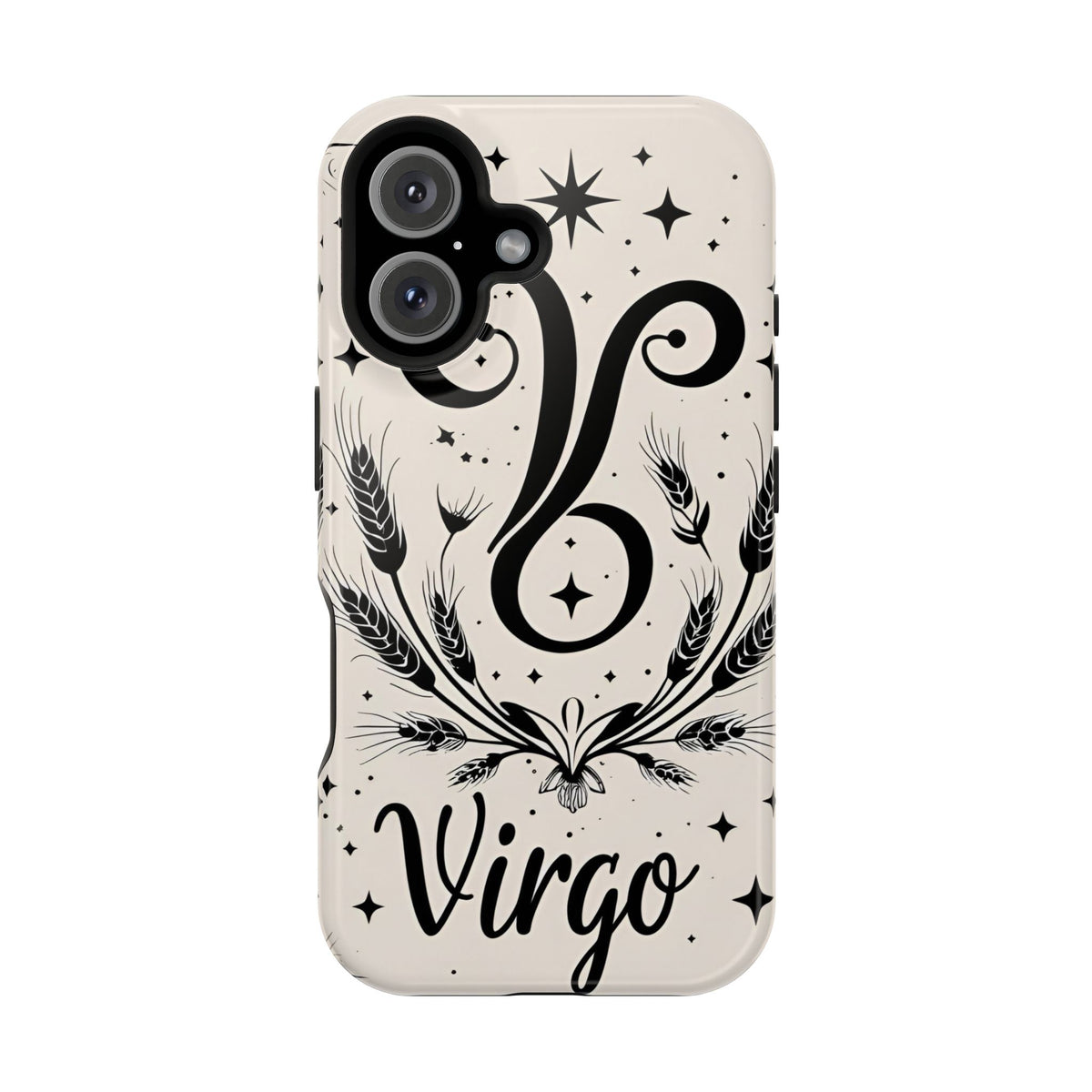 Virgo Zodiac Magnetic Phone Case, Astrology, Celestial Star Sign Cover, Compatible with iPhone 17, 16, 15, 14, 13