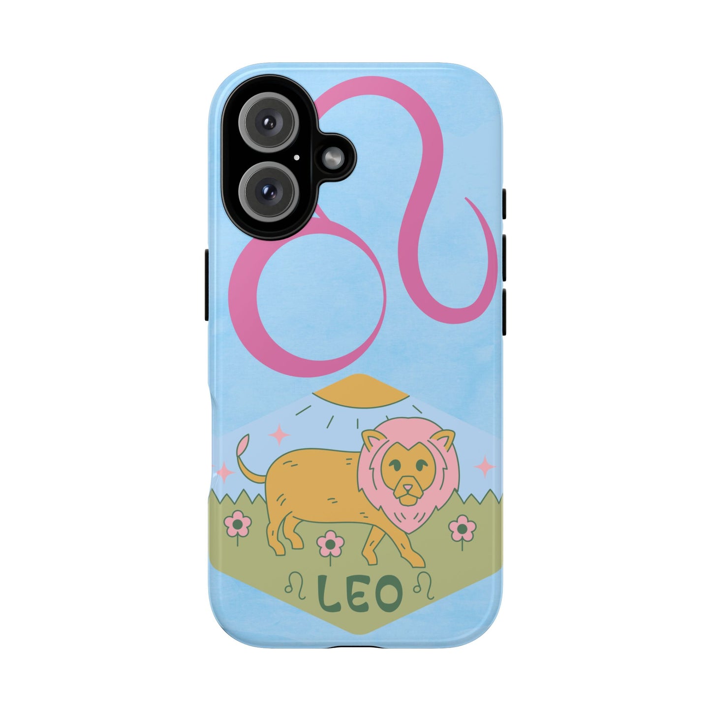 Leo Zodiac Phone Case, Astrology Gift for Her, Celestial Star Sign Cover, Birthday Gift, Compatible with iPhone, Galaxy, Google Phones