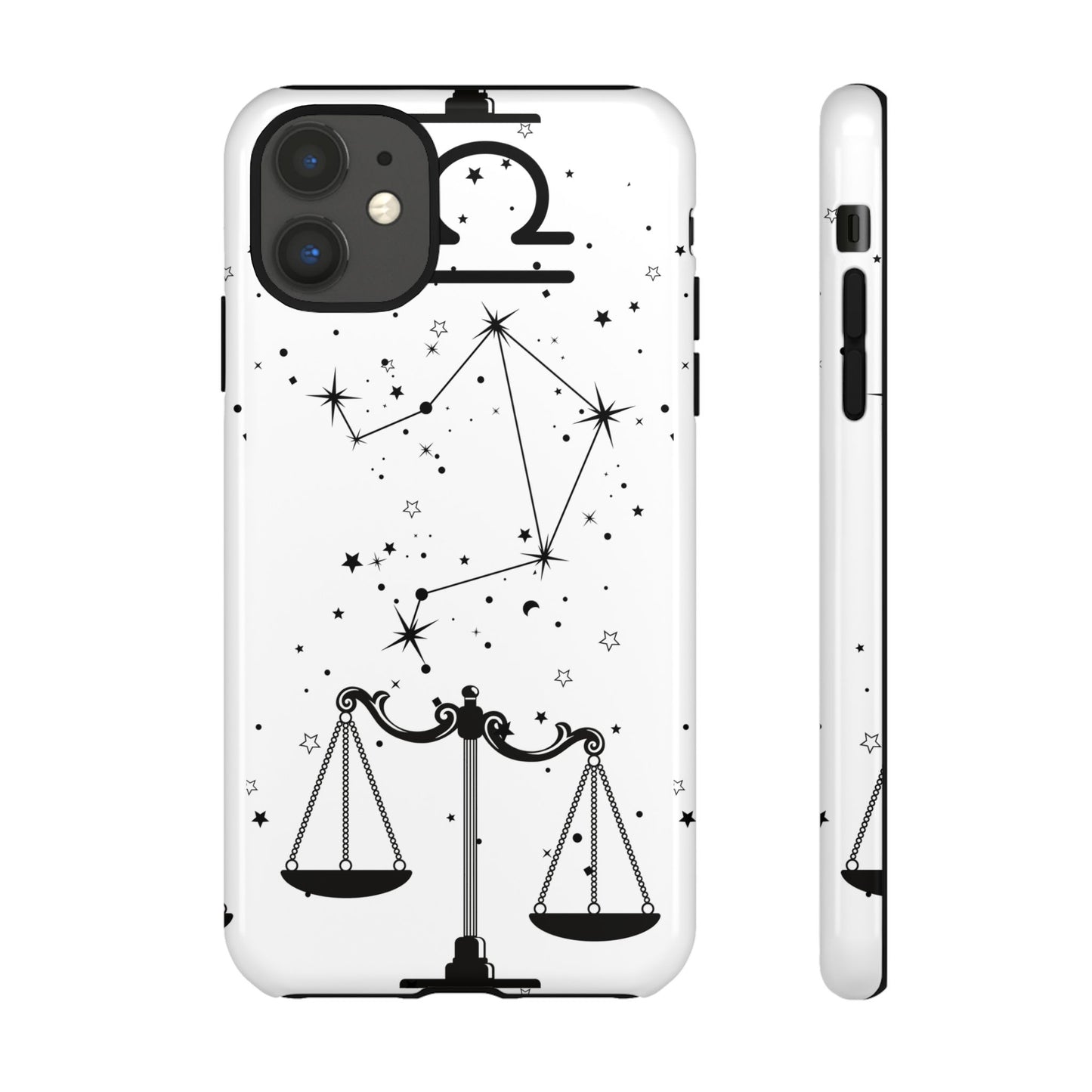 Libra Zodiac Phone Case - Astrology Gift for Her, Celestial Star Sign Cover, Birthday Gift, Compatible with iPhone, Galaxy, Google Phones