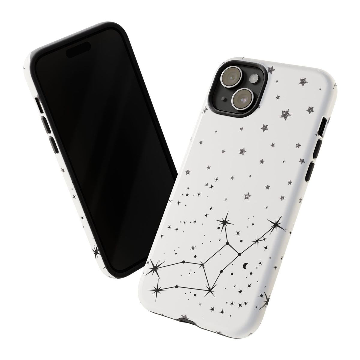 Gemini Zodiac Tough Phone Case, Astrology, Celestial Star Sign Cover, Compatible with iPhone, Galaxy, Pixel
