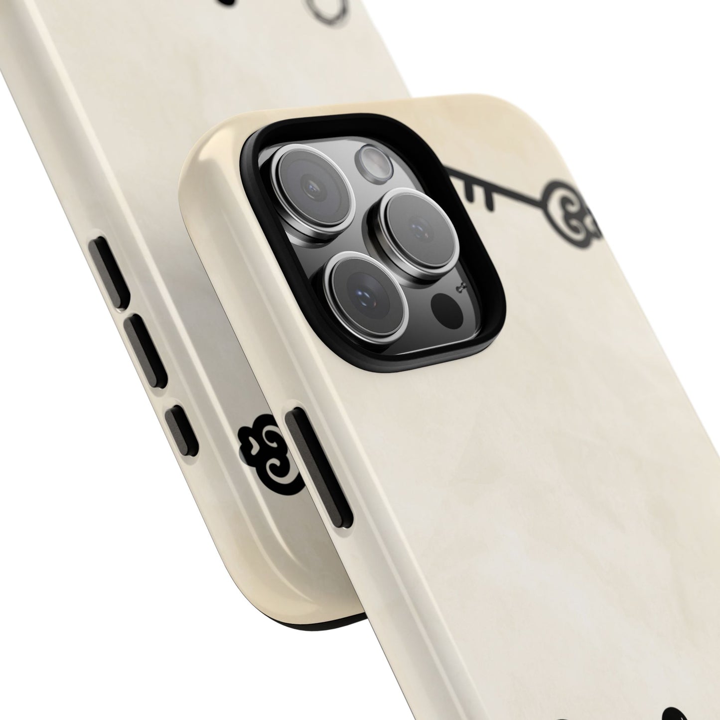 Tough protective case designed with a Wonderland-inspired signpost illustration reading “This Way” and “That Way.” Perfect for literary fans seeking a nostalgic yet functional phone accessory.
