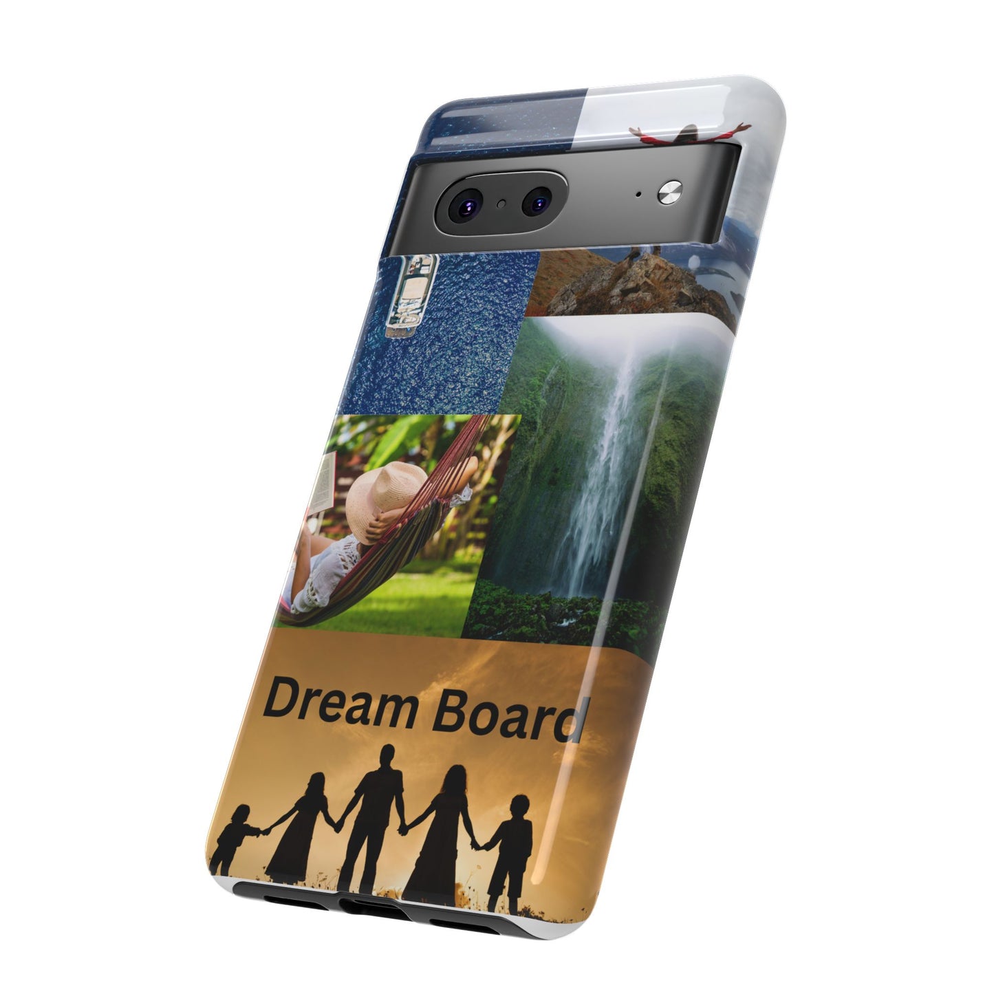 Dream Board Phone Case | Tough Cases for Adventure Seekers, Inspirational Phone Accessories, Custom Phone Covers, Unique Gift Ideas, [...]