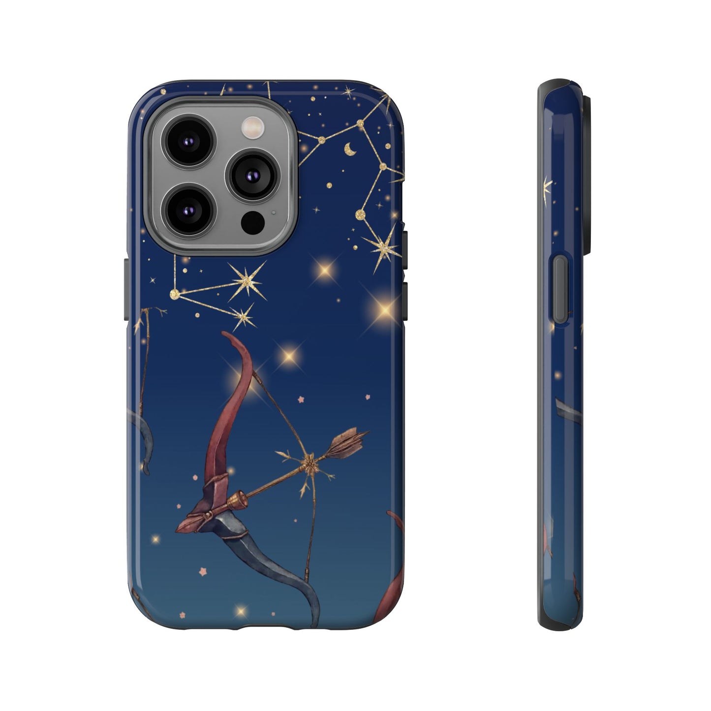 Sagittarius Zodiac Phone Case, Astrology Gift for Her, Celestial Star Sign Cover, Birthday Gift, Compatible with iPhone, Galaxy, Pixel