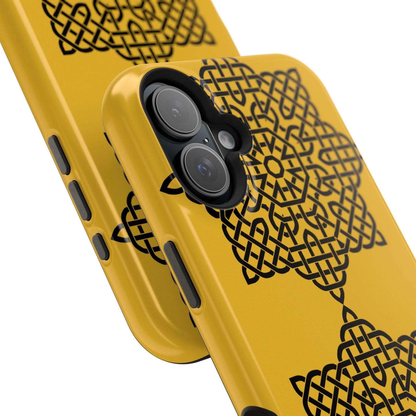 Celtic Knot Magnetic Phone Case, St. Patrick Design Phone Cover, Irish Heritage Design Compatible with iPhone 17, 16, 15, 14, 13, 12, 11