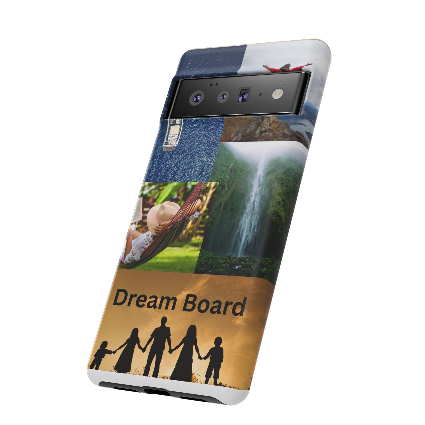 Dream Board Phone Case | Tough Cases for Adventure Seekers, Inspirational Phone Accessories, Custom Phone Covers, Unique Gift Ideas, [...]