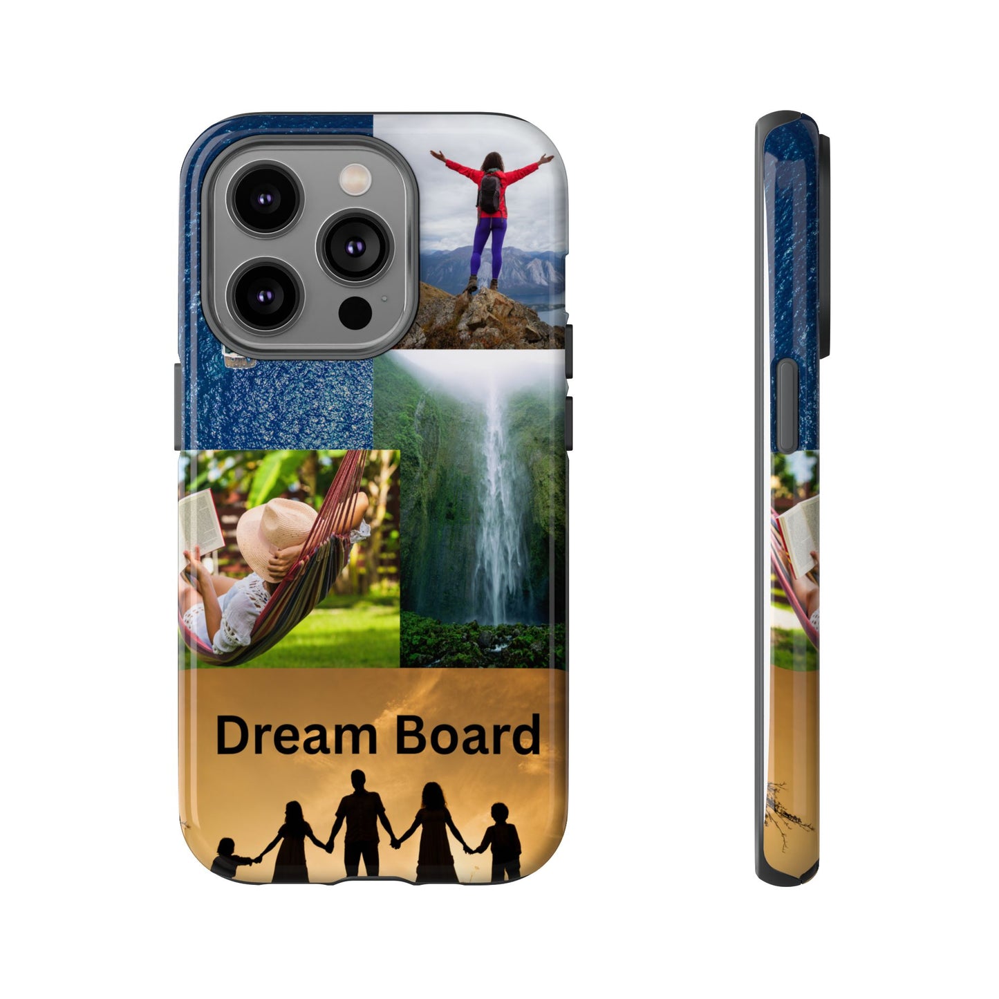 Dream Board Phone Case | Tough Cases for Adventure Seekers, Inspirational Phone Accessories, Custom Phone Covers, Unique Gift Ideas, [...]