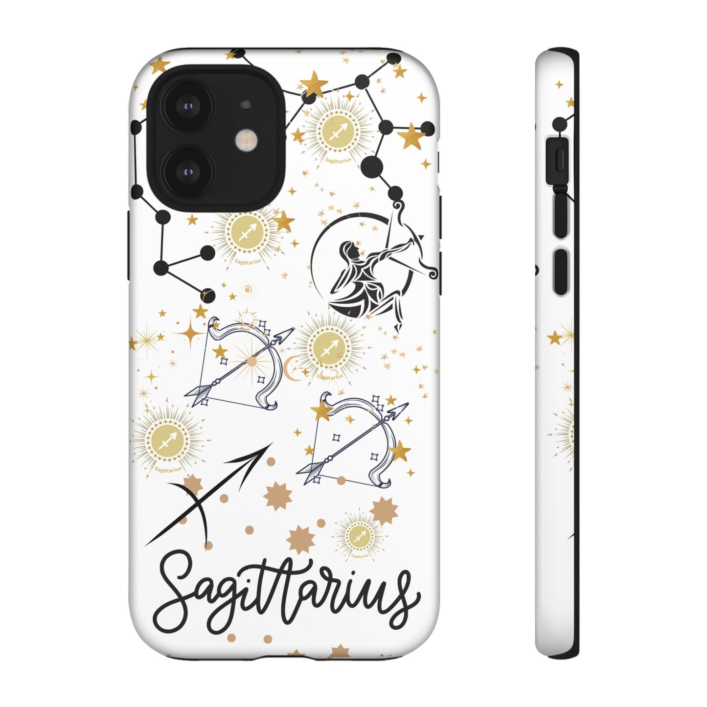 Sagittarius Zodiac Phone Case, Astrology Gift for Her, Celestial Star Sign Cover, Birthday Gift, Compatible with iPhone, Galaxy, Pixel