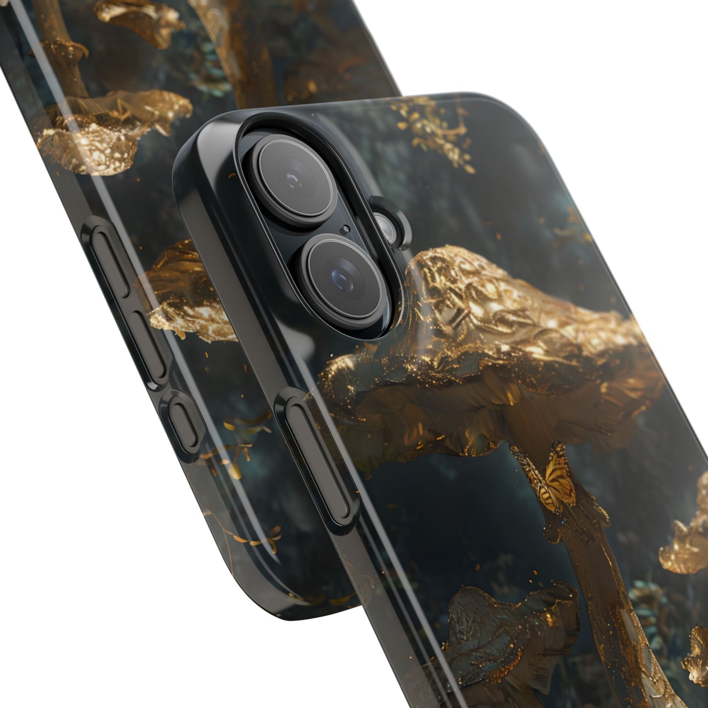 Enchanted Forest Slim Phone Cases, Fantasy Phone Cover, Mushroom Design, Nature Lover Gift, Boho Chic Cell Phone Case