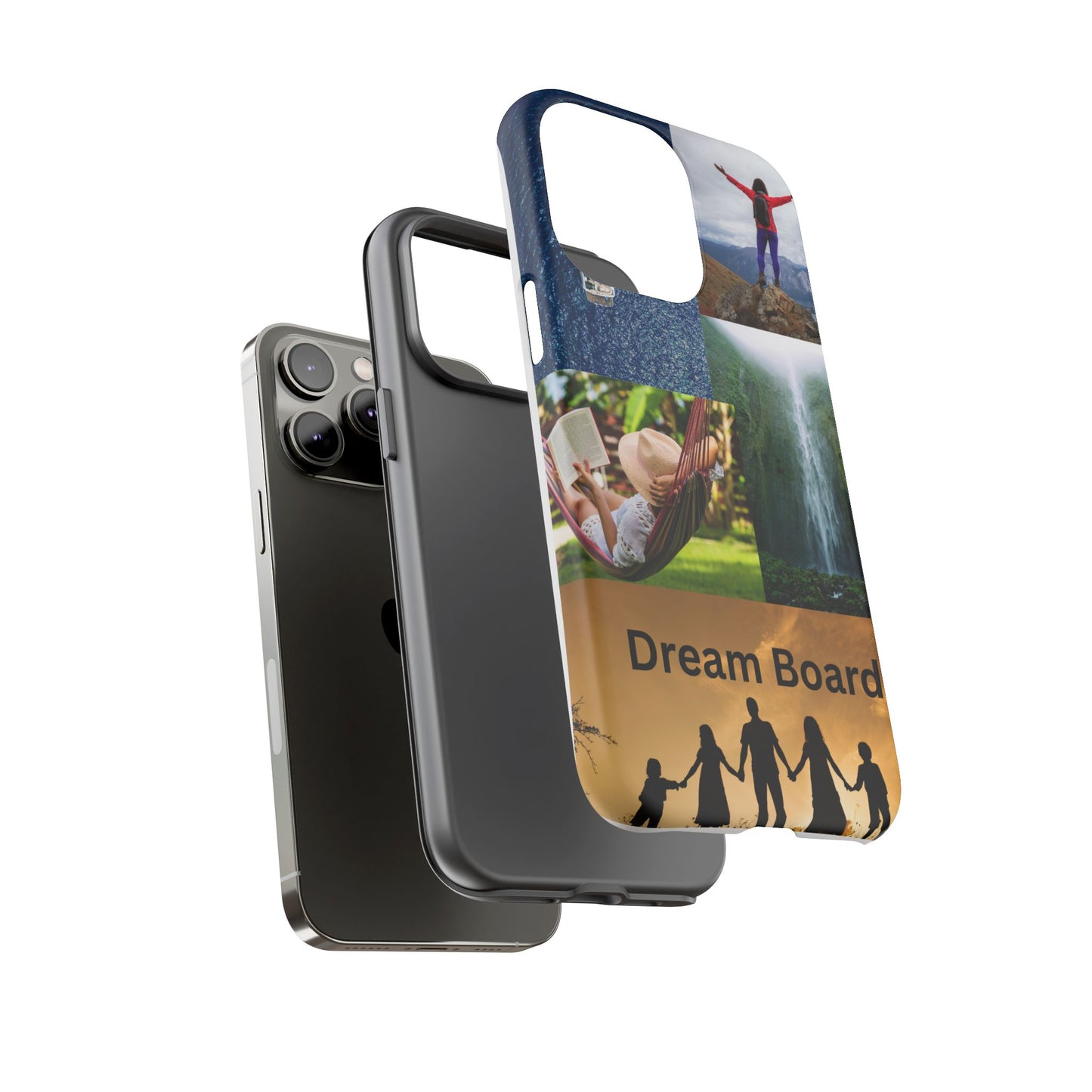 Dream Board Phone Case | Tough Cases for Adventure Seekers, Inspirational Phone Accessories, Custom Phone Covers, Unique Gift Ideas, [...]