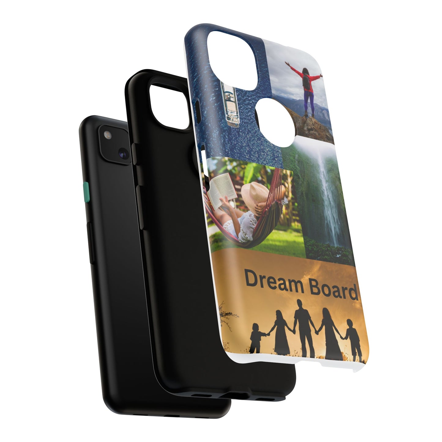 Dream Board Phone Case | Tough Cases for Adventure Seekers, Inspirational Phone Accessories, Custom Phone Covers, Unique Gift Ideas, [...]