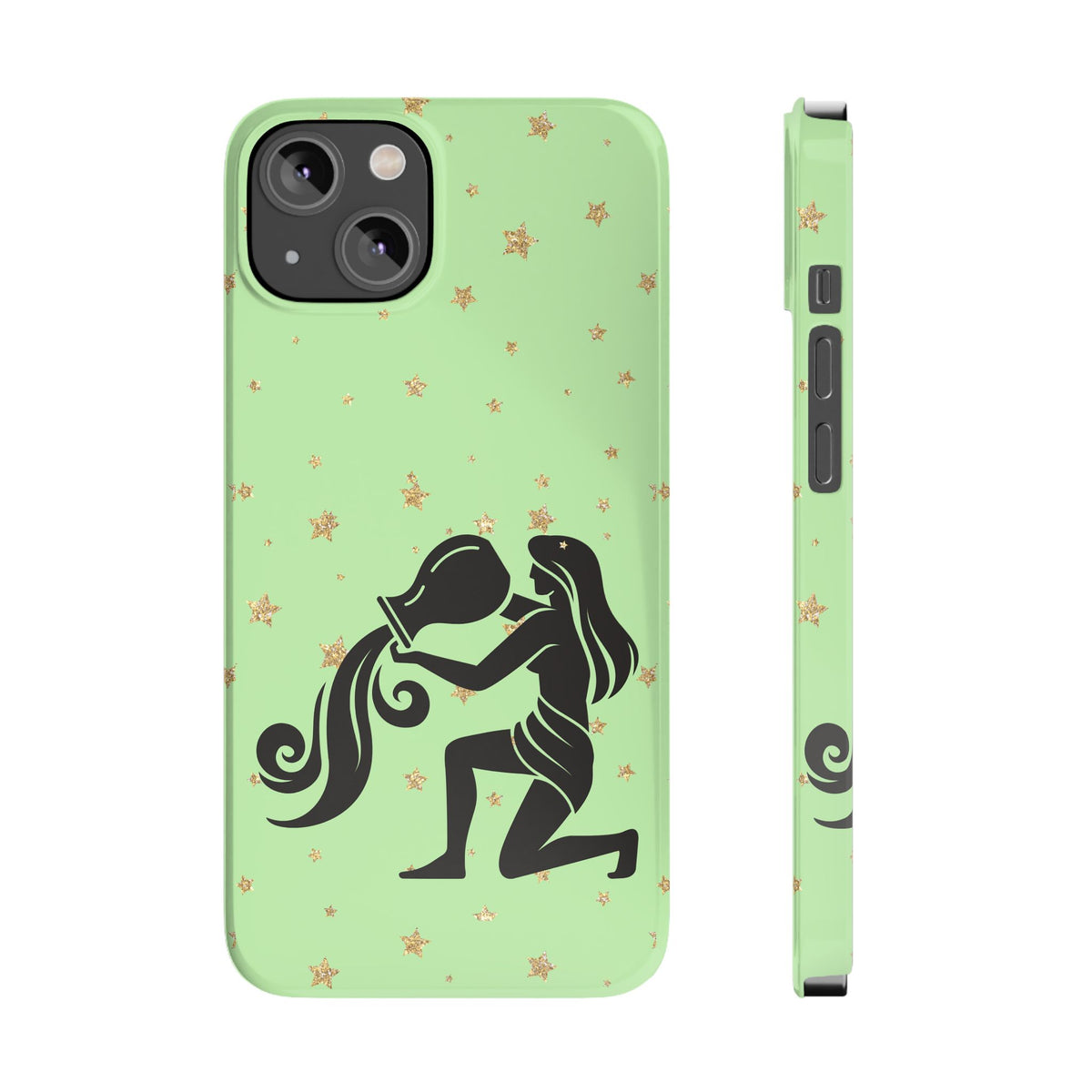 Virgo Zodiac Slim Phone Case, Astrology Gift for Her, Celestial Star Sign, Birthday Gift, Compatible with iPhone 17, 16, 15, 14, 13