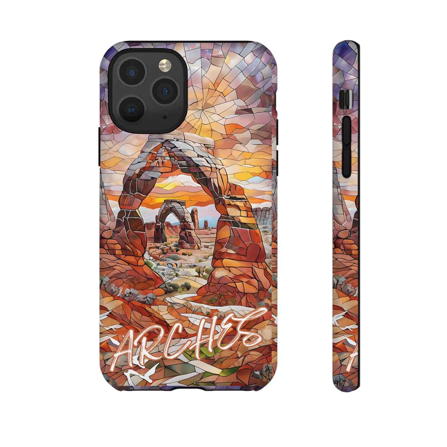 Arches National Park Utah Phone Case, Mosaic Phone Case, Mountain National Park Gift, Scenic CanyonsPhone Cover, Landscape Aesthetic Case