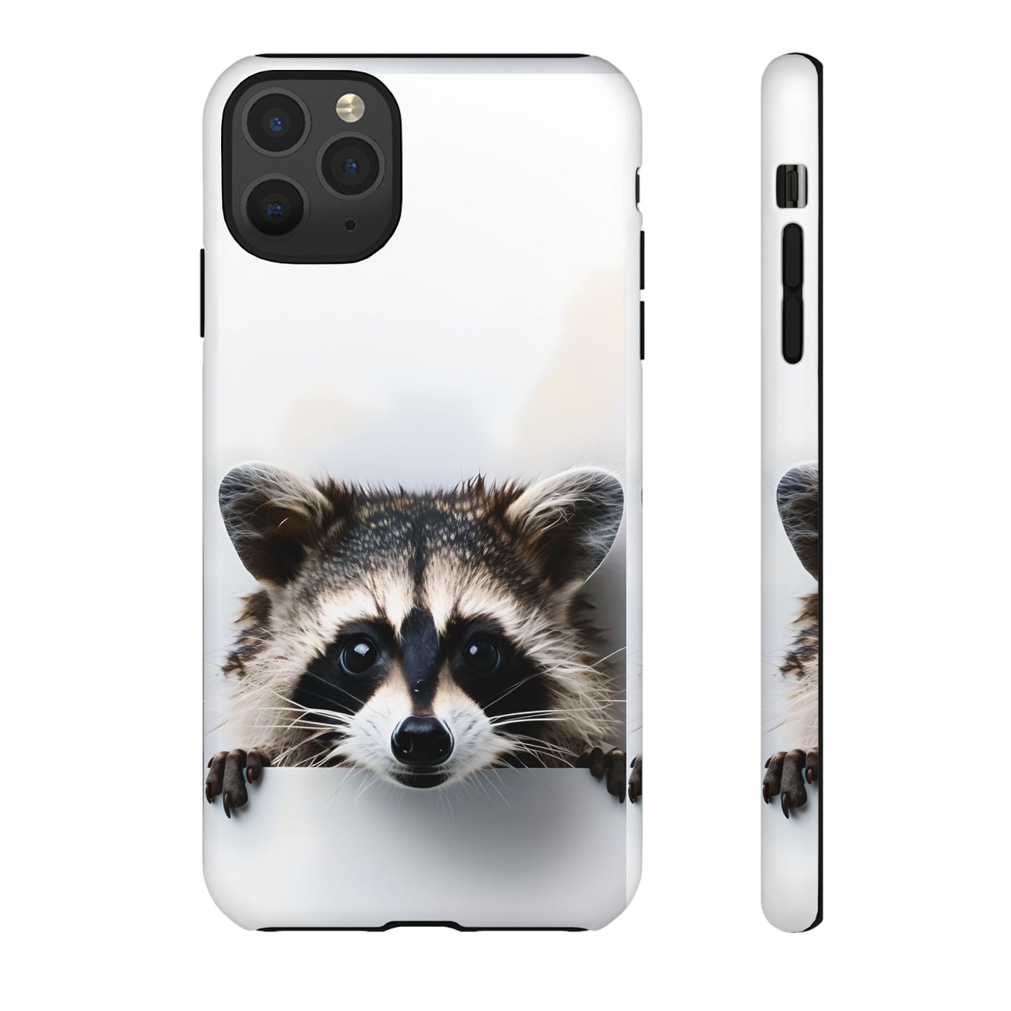 Raccoon Phone Case - Cute Animal Lover Gift, Wildlife Nature Tough Phone Case, Compatible with iPhone, Galaxy, Google Phones