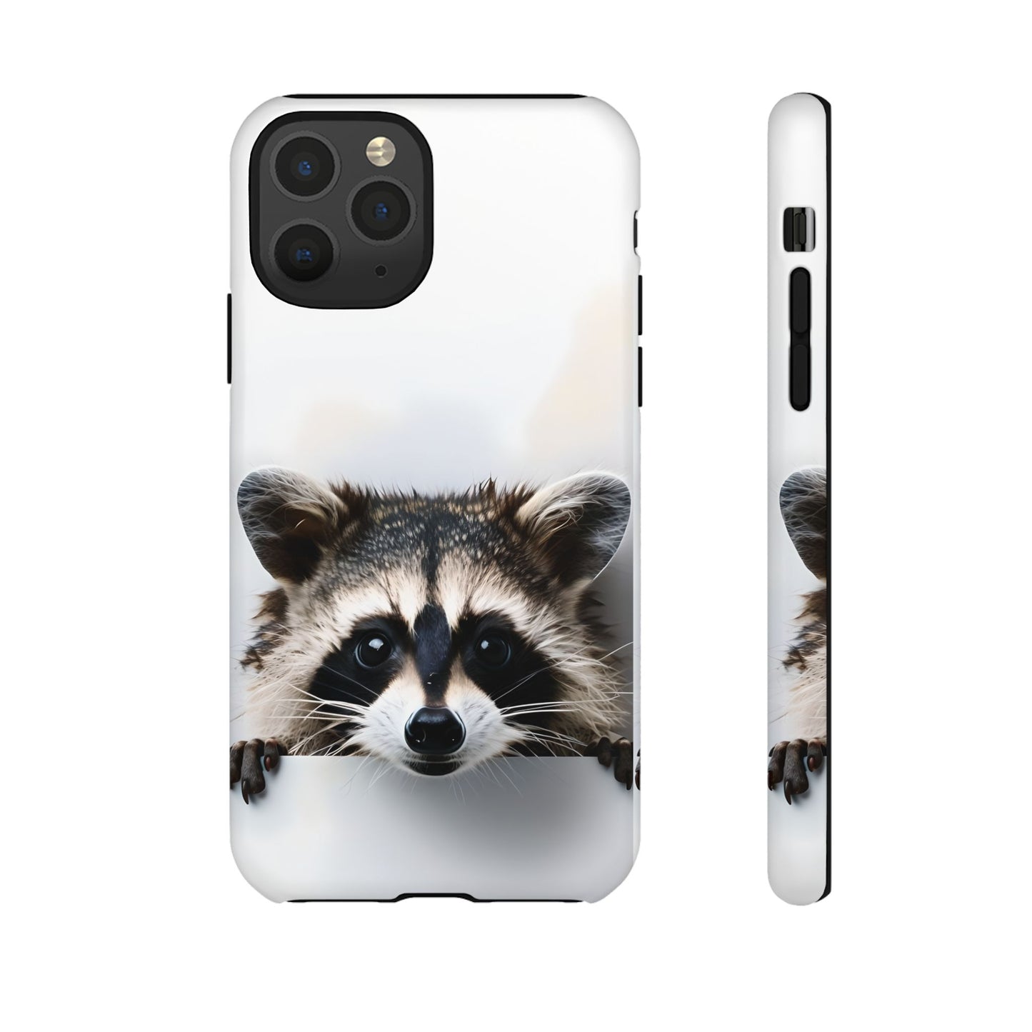 Raccoon Phone Case - Cute Animal Lover Gift, Wildlife Nature Tough Phone Case, Compatible with iPhone, Galaxy, Google Phones
