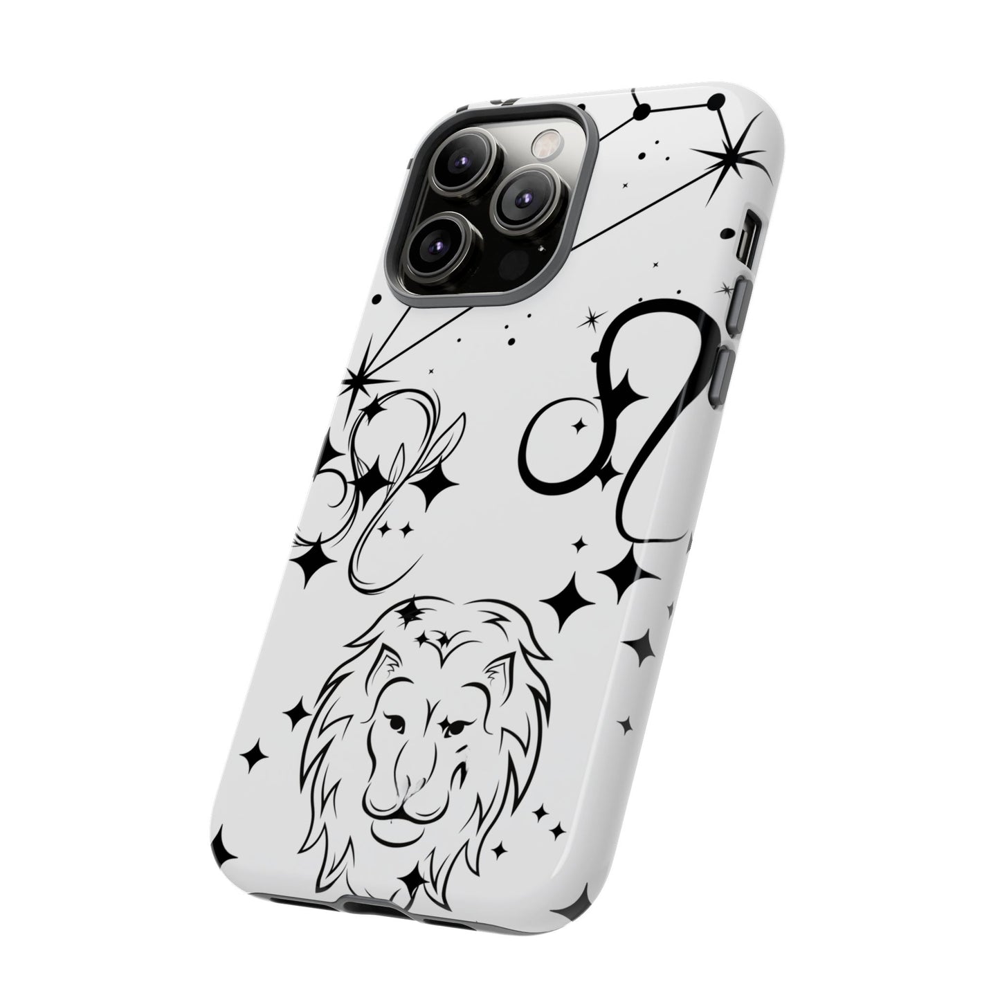 Leo Zodiac Phone Case, Astrology Gift for Her, Celestial Star Sign Cover, Birthday Gift, Compatible with iPhone, Galaxy, Google Phones